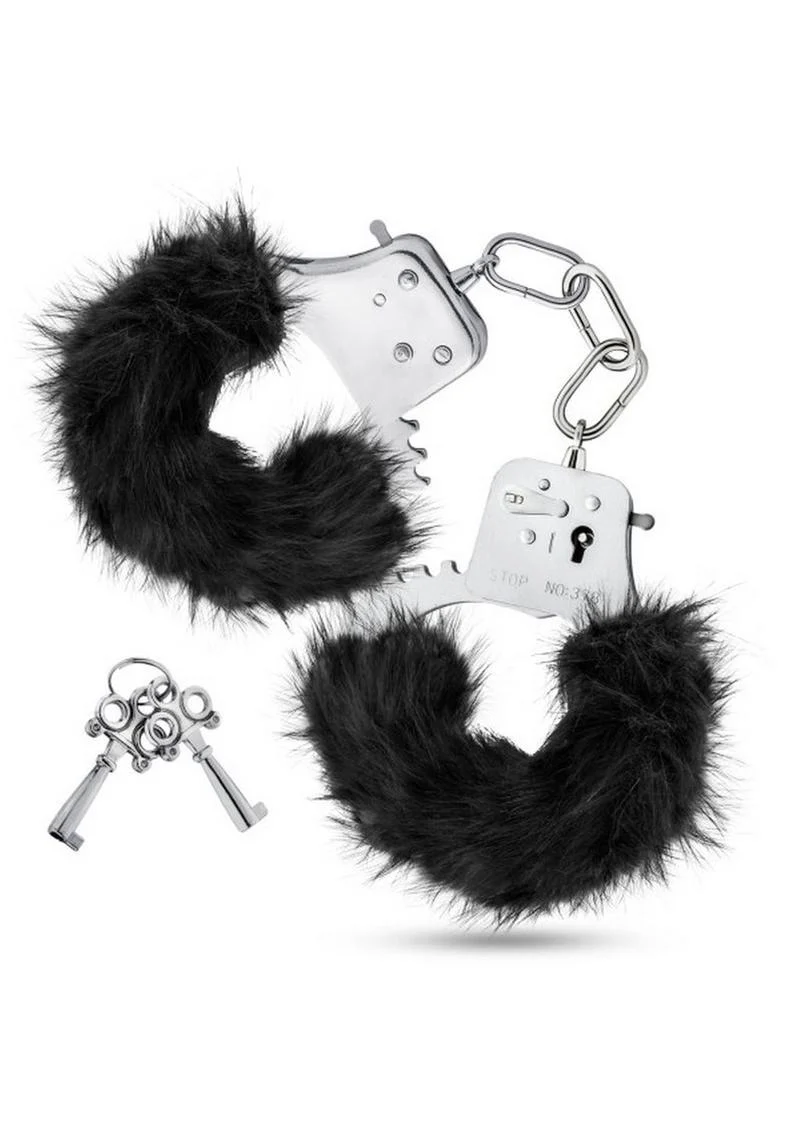 Temptasia Plush Fur Cuffs - Image 3