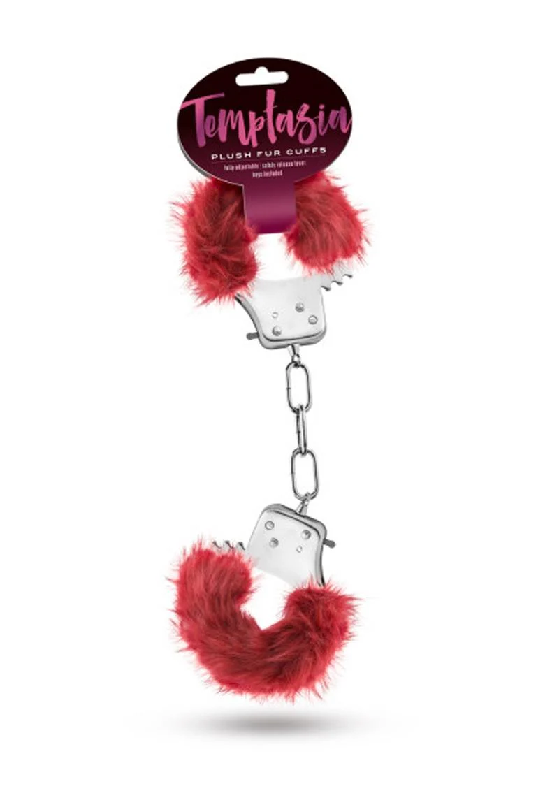 Temptasia Plush Fur Cuffs - Image 6
