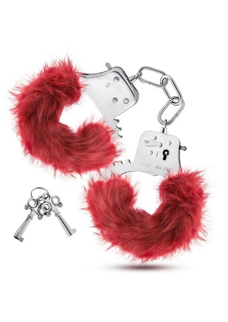 Temptasia Plush Fur Cuffs - Image 7