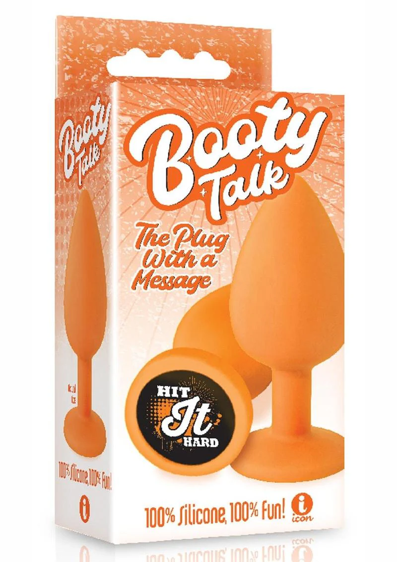 The 9's - Booty Talk Silicone Butt Plug Hit It Hard - Image 2