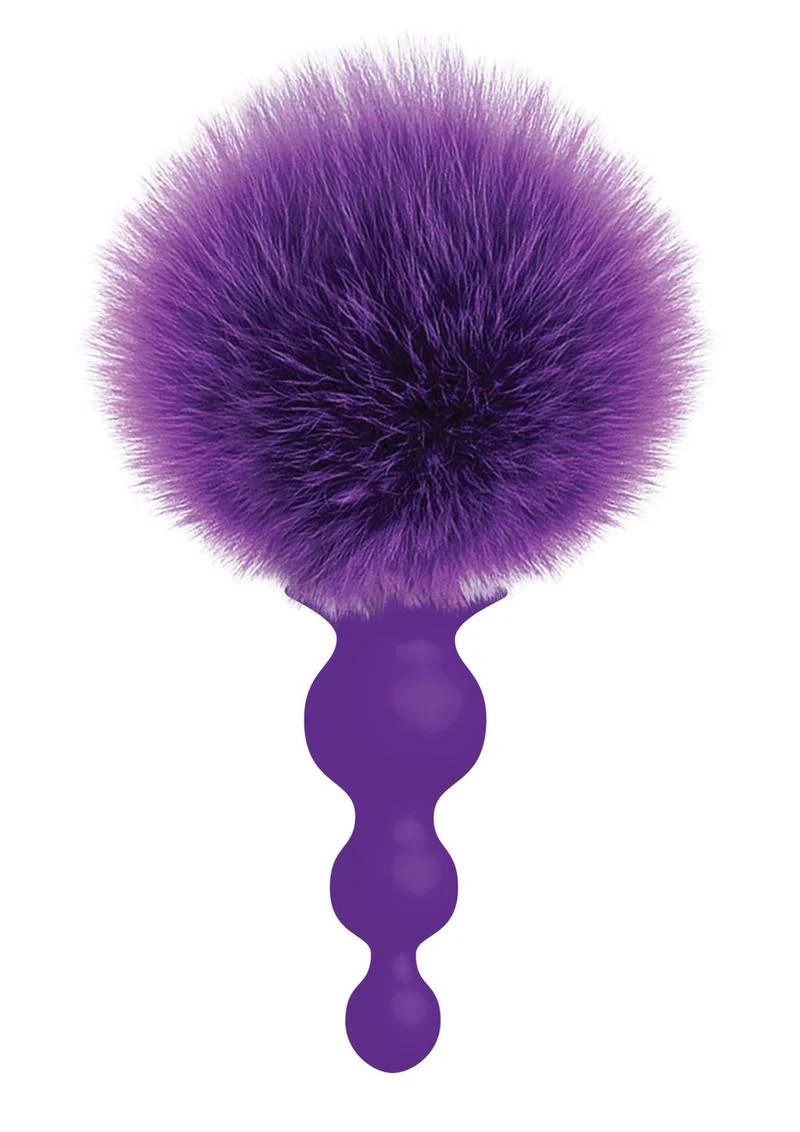 The 9's - Cottontails Silicone Beaded Bunny Tail Butt Plug - Image 3