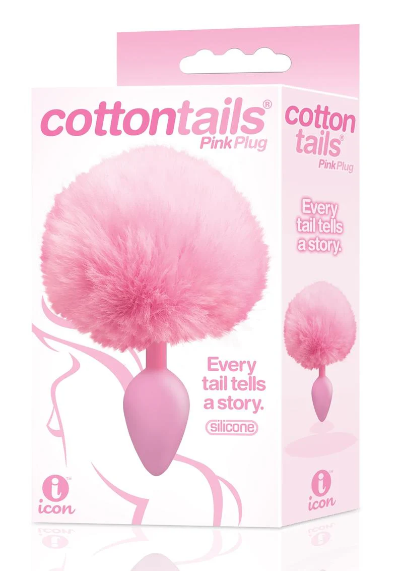 The 9's - Cottontails Silicone Bunny Tail Butt Plug - Image 2