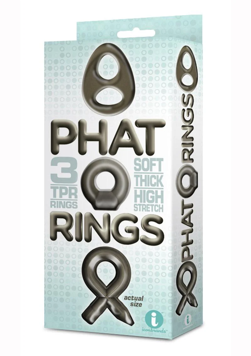 The 9's - Phat Rings Smoke 2, Chunky Cock Rings - Image 2