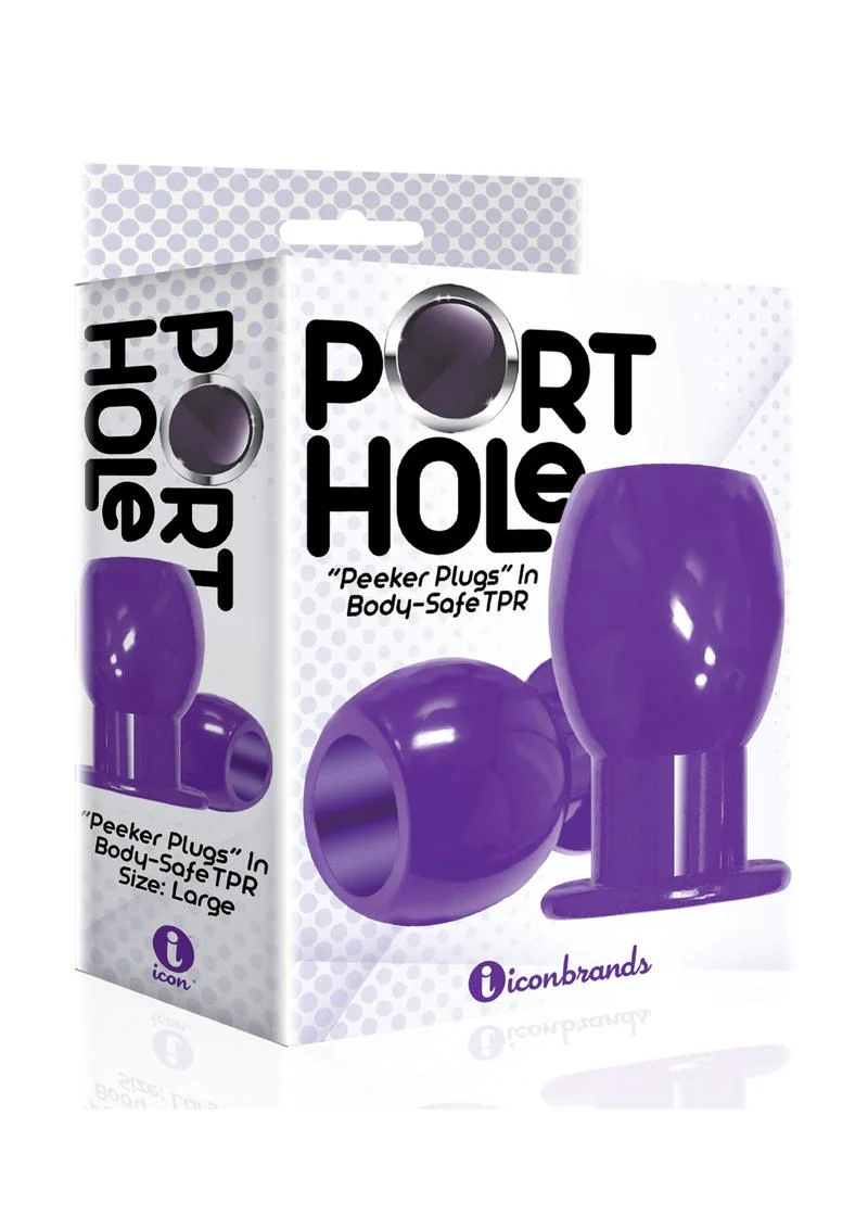 The 9's - Port Hole Hollow Butt Plug - Image 4