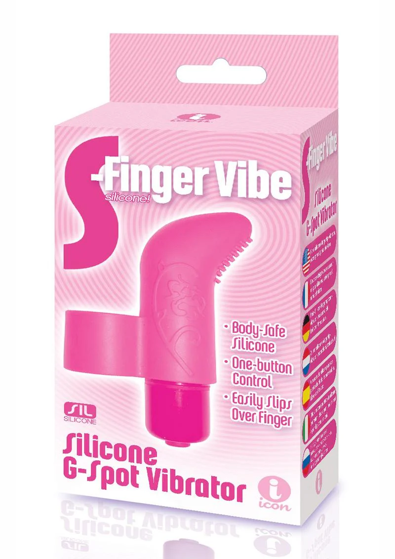 The 9's - S-Finger Silicone G-Spot Vibrator - Image 2