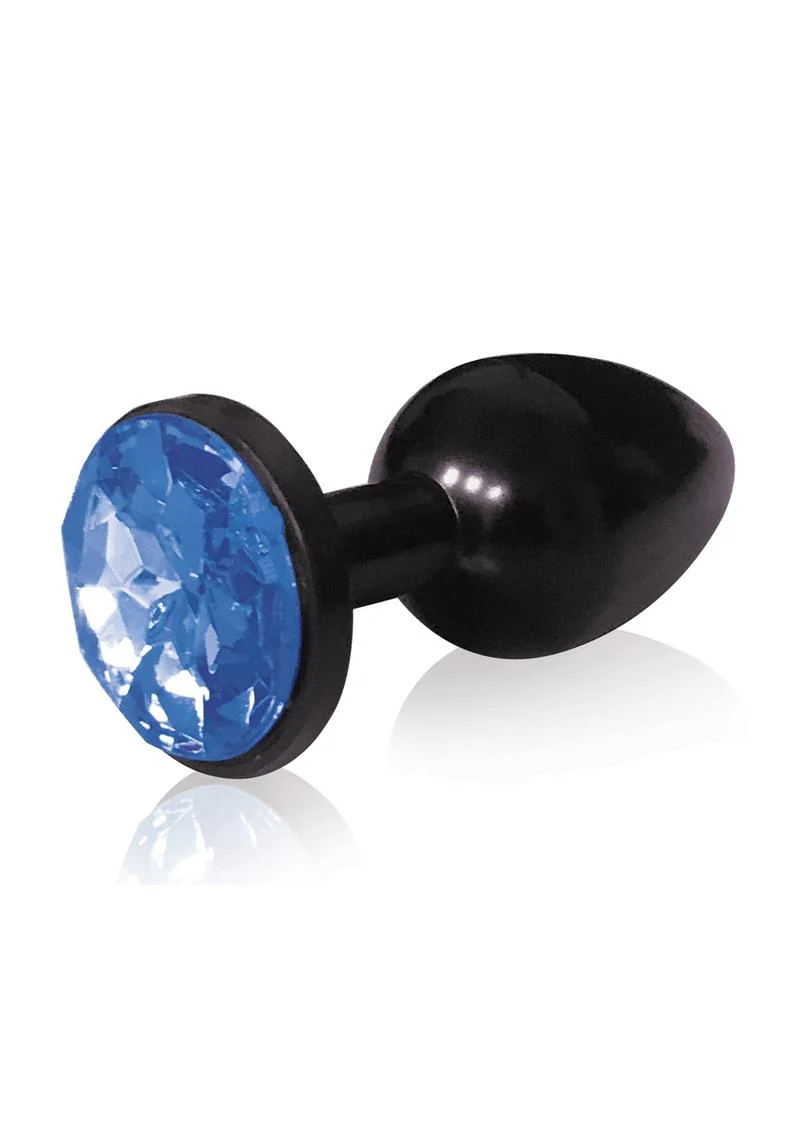 The 9's - The Silver Starter Bejeweled Annodized Stainless Steel Plug - Image 3