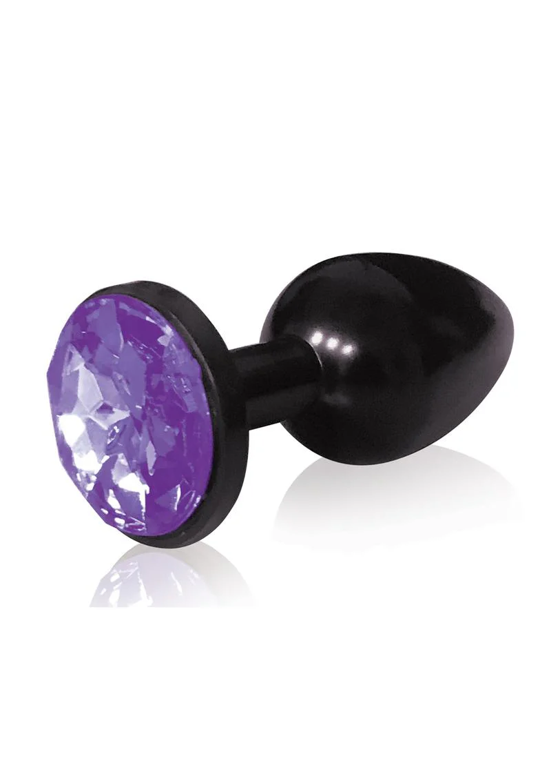 The 9's - The Silver Starter Bejeweled Annodized Stainless Steel Plug - Image 5