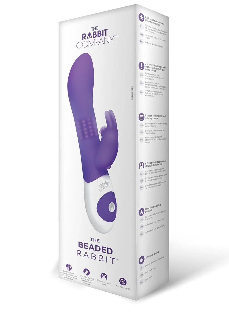 The Beaded Rabbit Rechargeable Silicone G-Spot Vibrator - Image 6