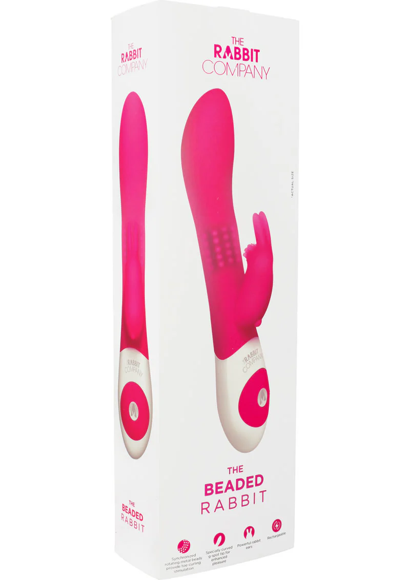 The Beaded Rabbit Rechargeable Silicone G-Spot Vibrator - Image 8
