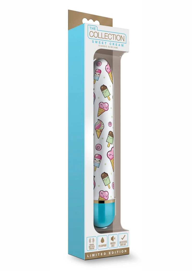 The Collection Sweet Cream Classic Slim Vibrator - Image 2