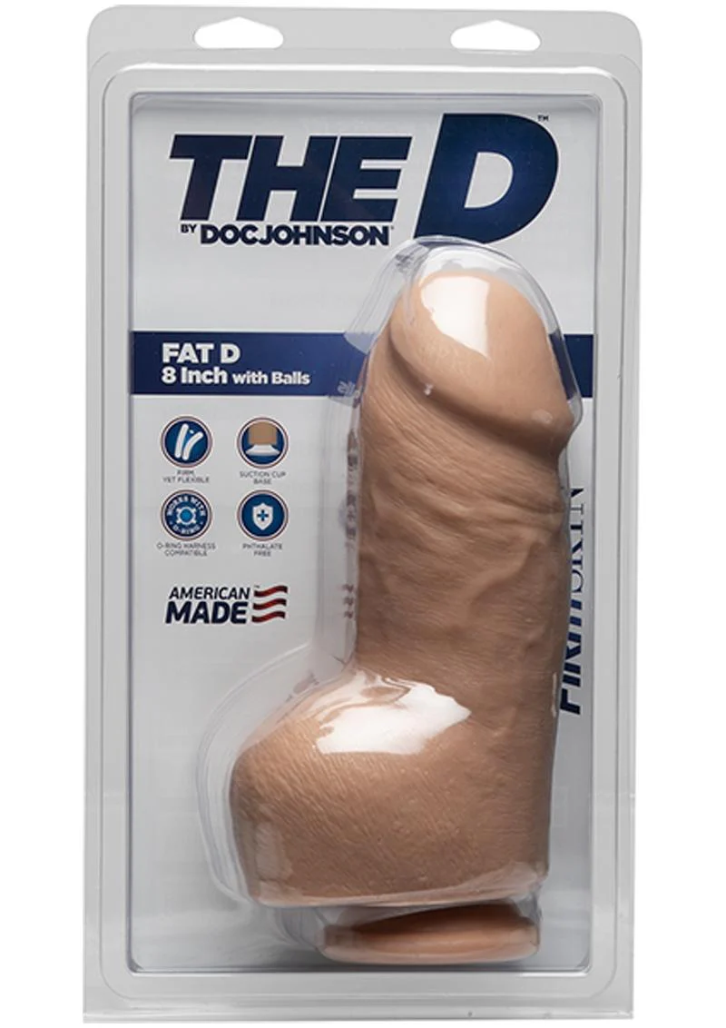 The D Fat D Firmskyn Dildo with Balls - Image 10