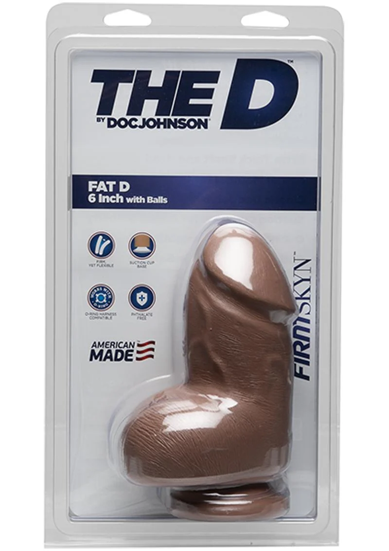 The D Fat D Firmskyn Dildo with Balls - Image 2