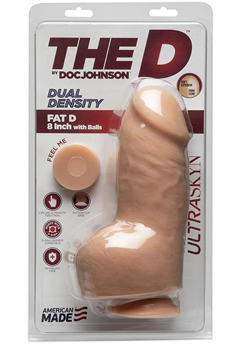 The D Fat D Ultraskyn Dildo with Balls - Image 10