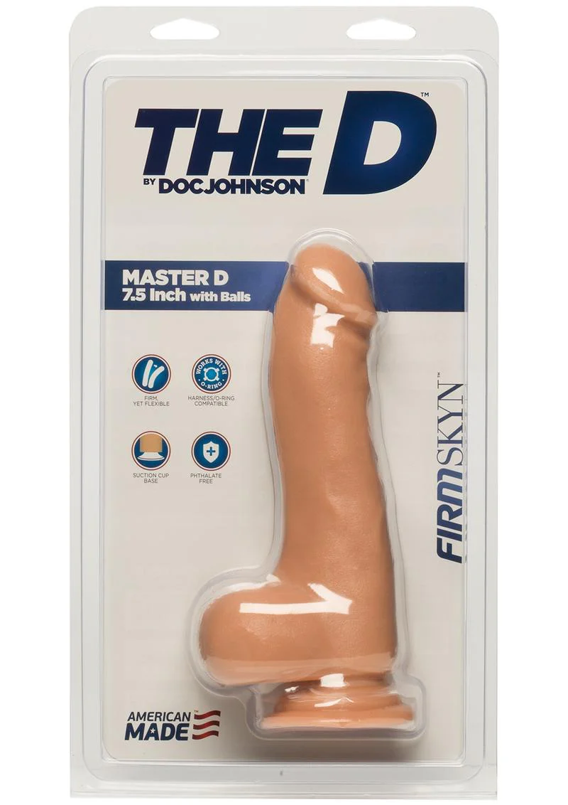 The D Master D Firmskyn Dildo with Balls - Image 18