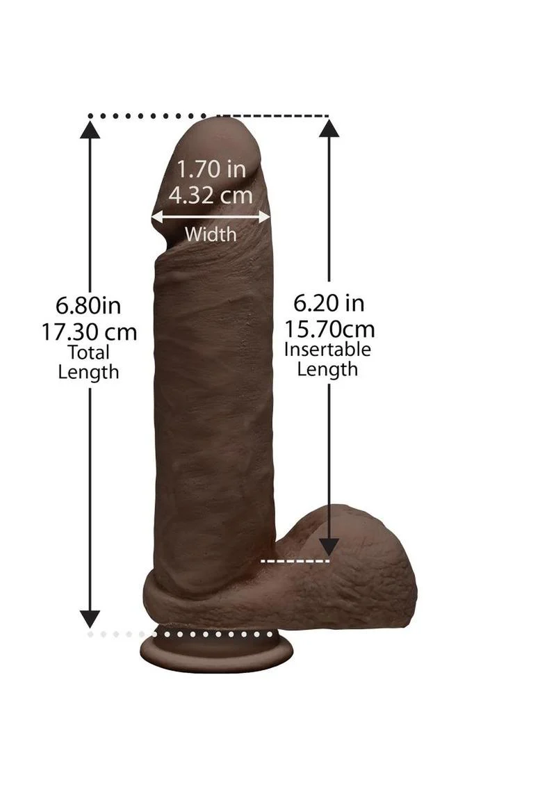 The D Perfect D Ultraskyn Dildo with Balls - Image 15