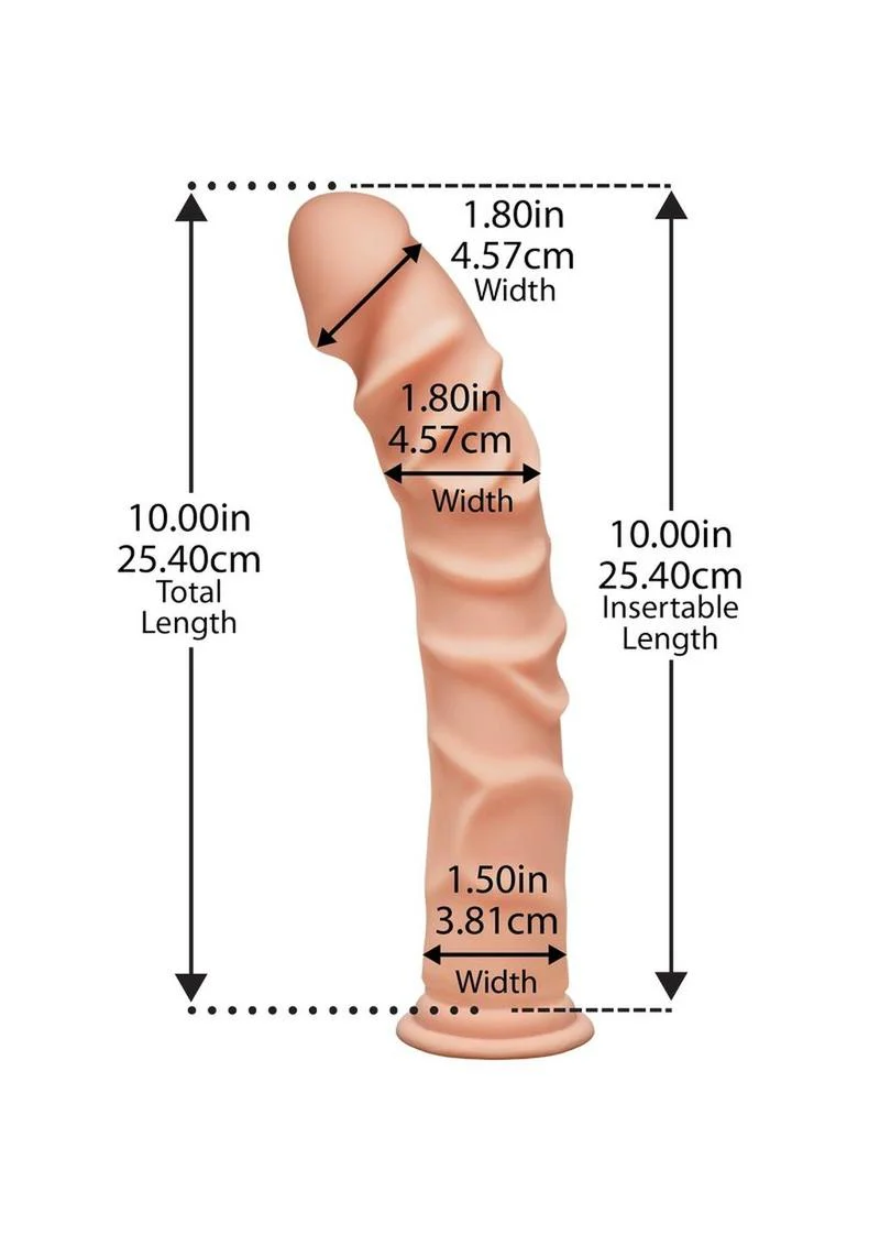 The D Ragin D Ultraskin Dildo - Image 3