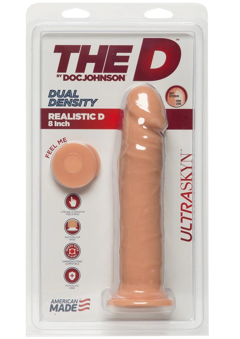 The D Realistic D Ultraskyn Dildo - Image 14