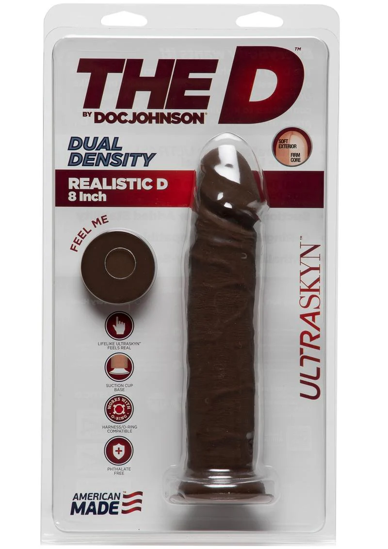 The D Realsitic D Ultraskyn Dildo - Image 2