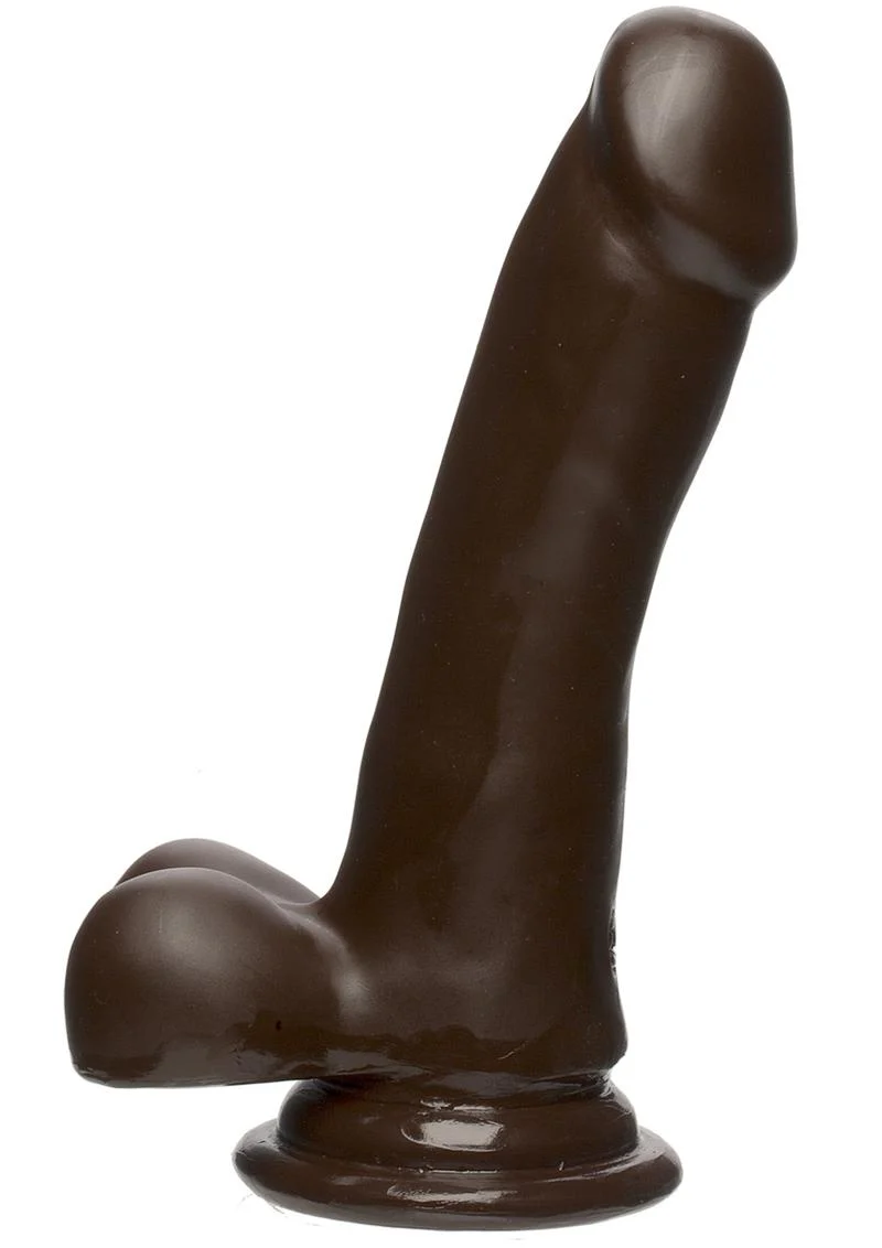 The D Slim D Firmskyn Dildo with Balls - Image 3
