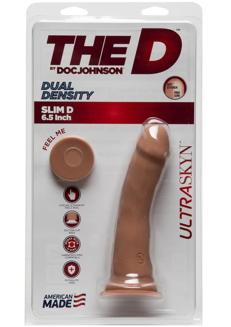 The D Slim D Ultraskyn Dildo - Image 2