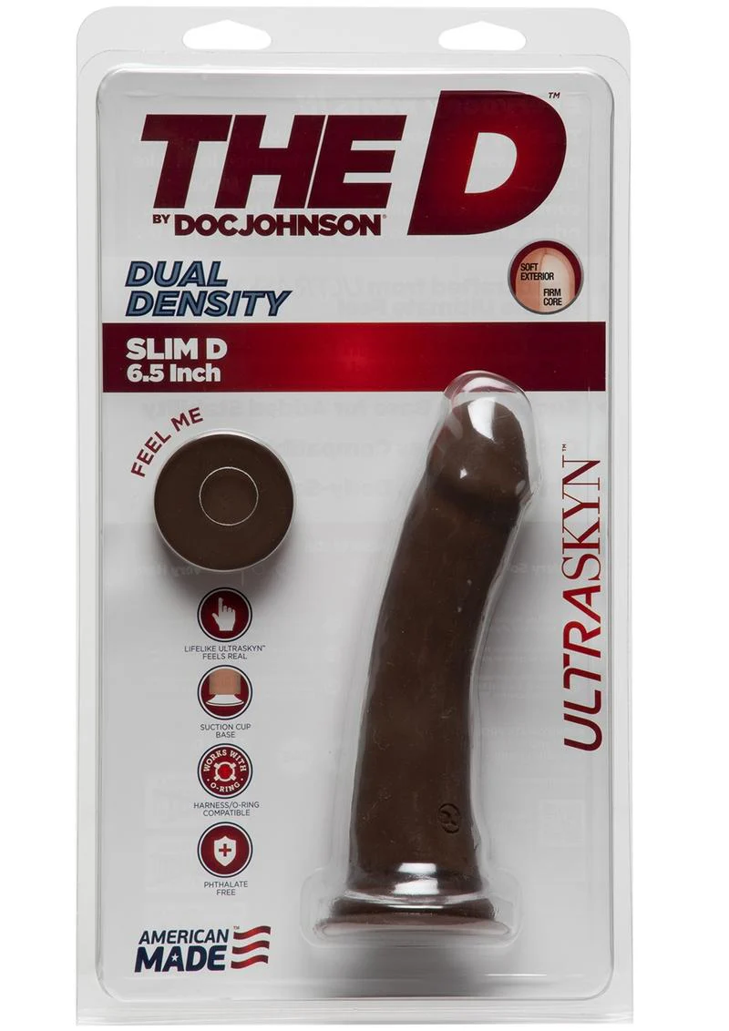 The D Slim D Ultraskyn Dildo - Image 4