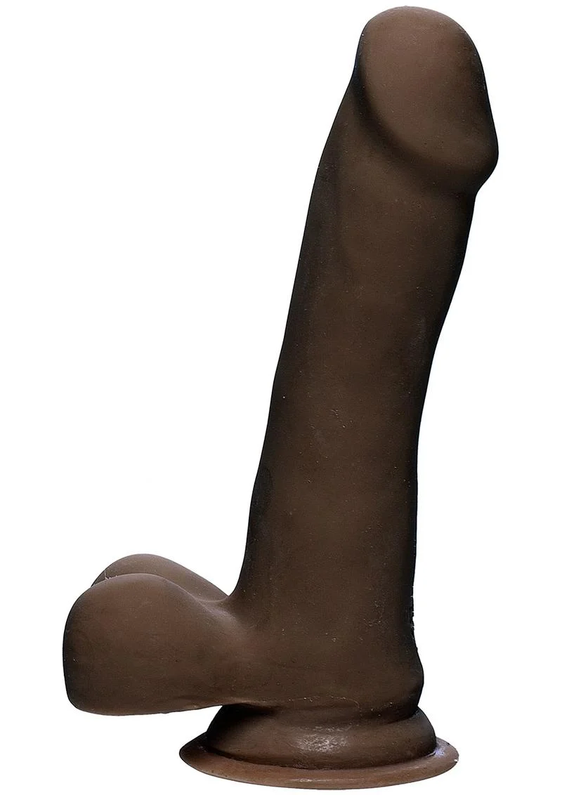 The D Slim D Ultraskyn Dildo with Balls - Image 3