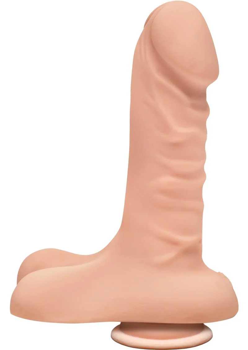 The D Super D Ultraskyn Dildo with Balls - Image 5