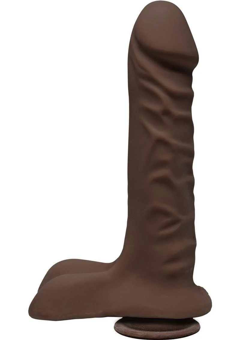 The D Super D Ultraskyn Dildo with Balls - Image 9