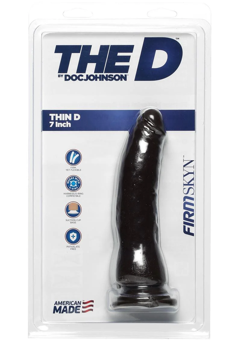 The D Thin D Firmskyn Dildo - Image 4