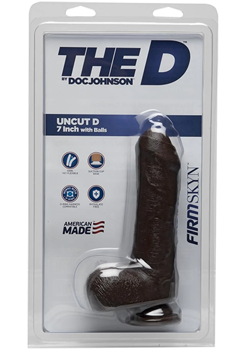 The D Uncut D Firmskyn Dildo with Balls - Image 4