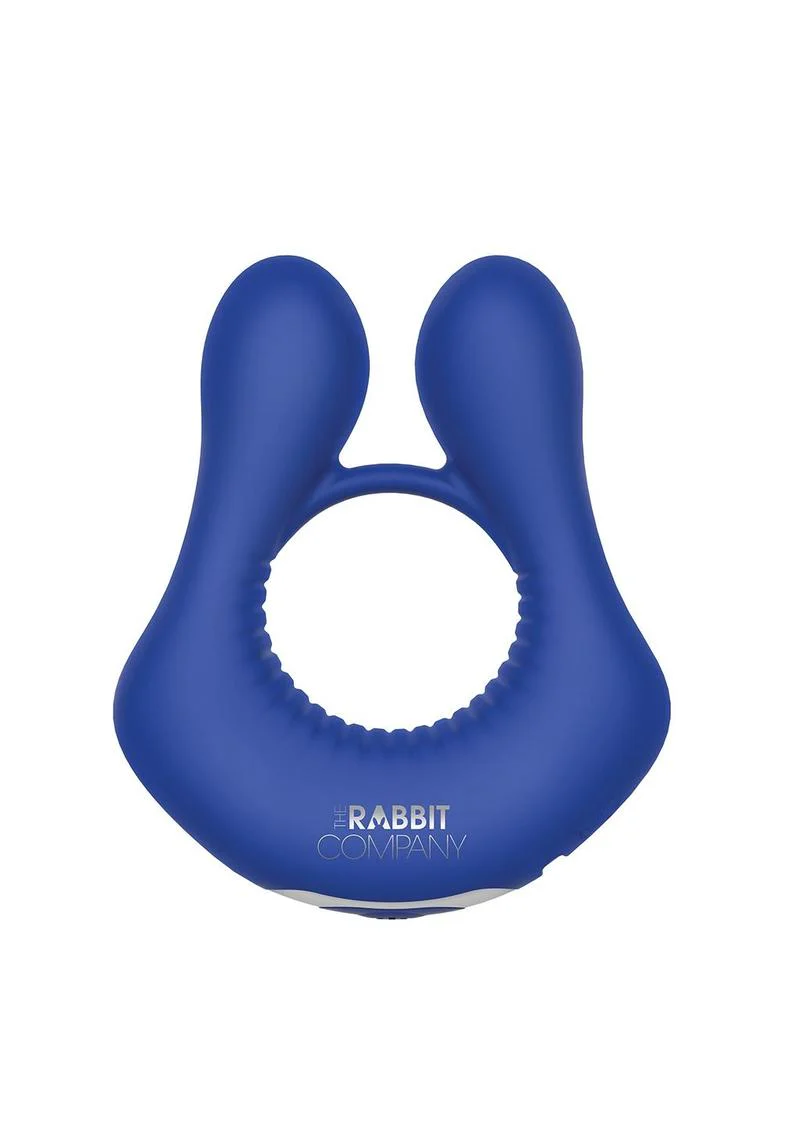The Deluxe Rabbit Ring Rechargeable Silicone Couples Ring - Image 5