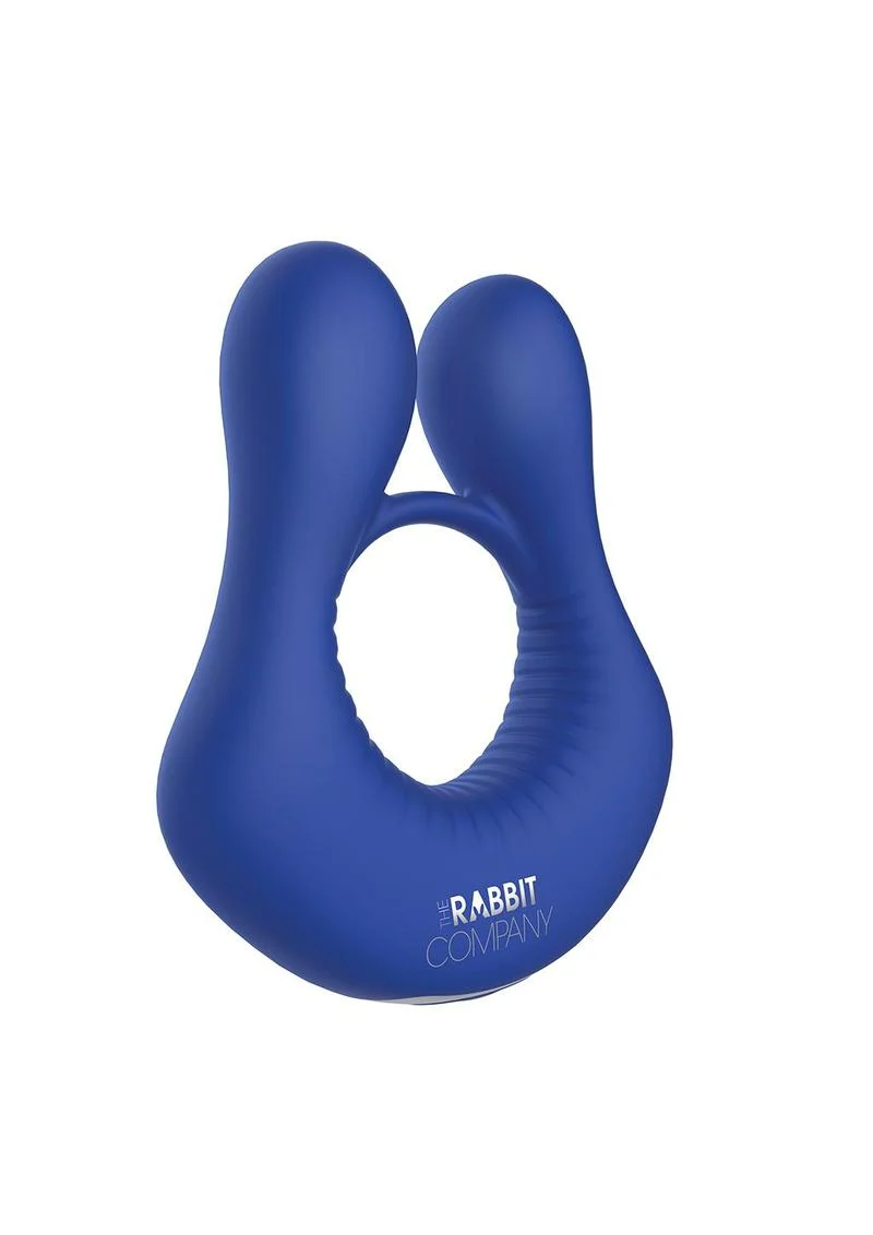 The Deluxe Rabbit Ring Rechargeable Silicone Couples Ring - Image 7