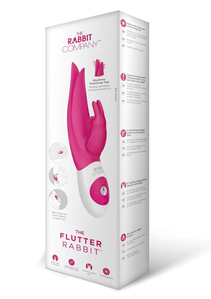 The Flutter Rabbit Rechargeable Silicone Rabbit Vibrator - Image 5