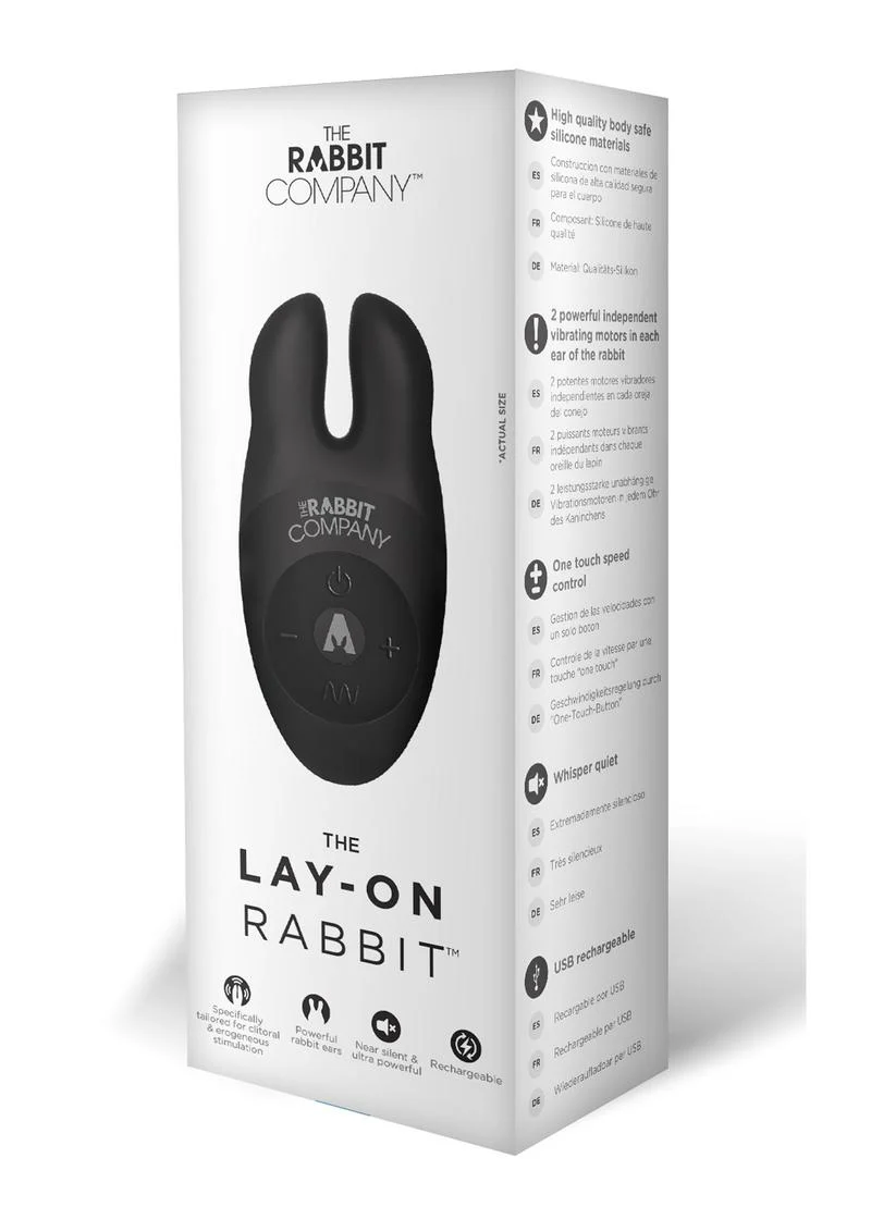 The Lay On Rabbit Rechargeable Silicone Massager - Image 8