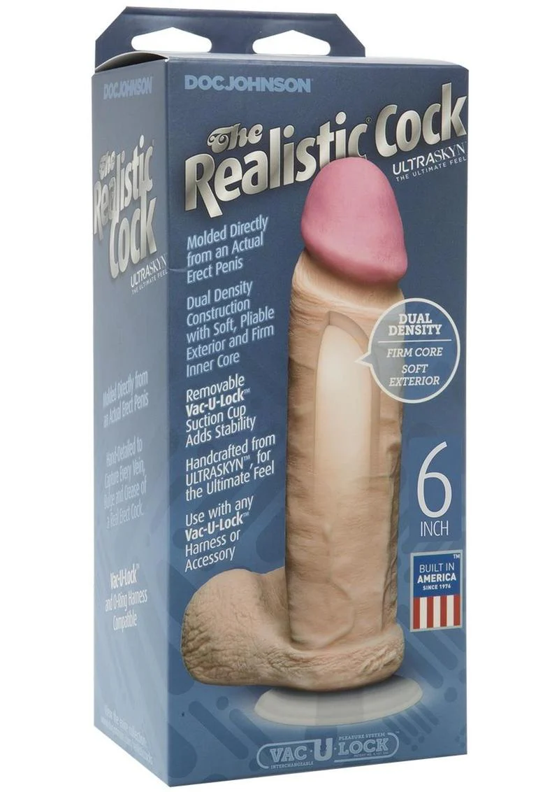 The Realistic Cock Ultraskyn Dildo - Image 8