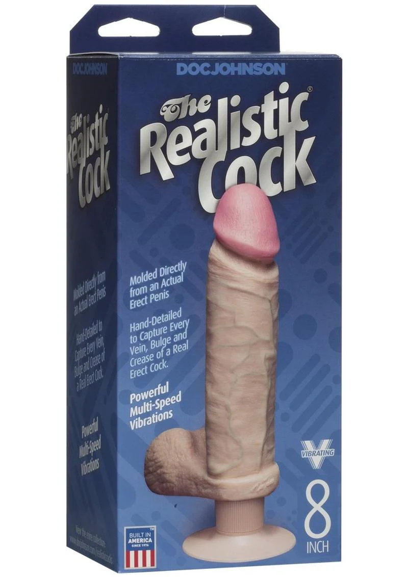 The Realistic Cock Vibrating Dildo - Image 4