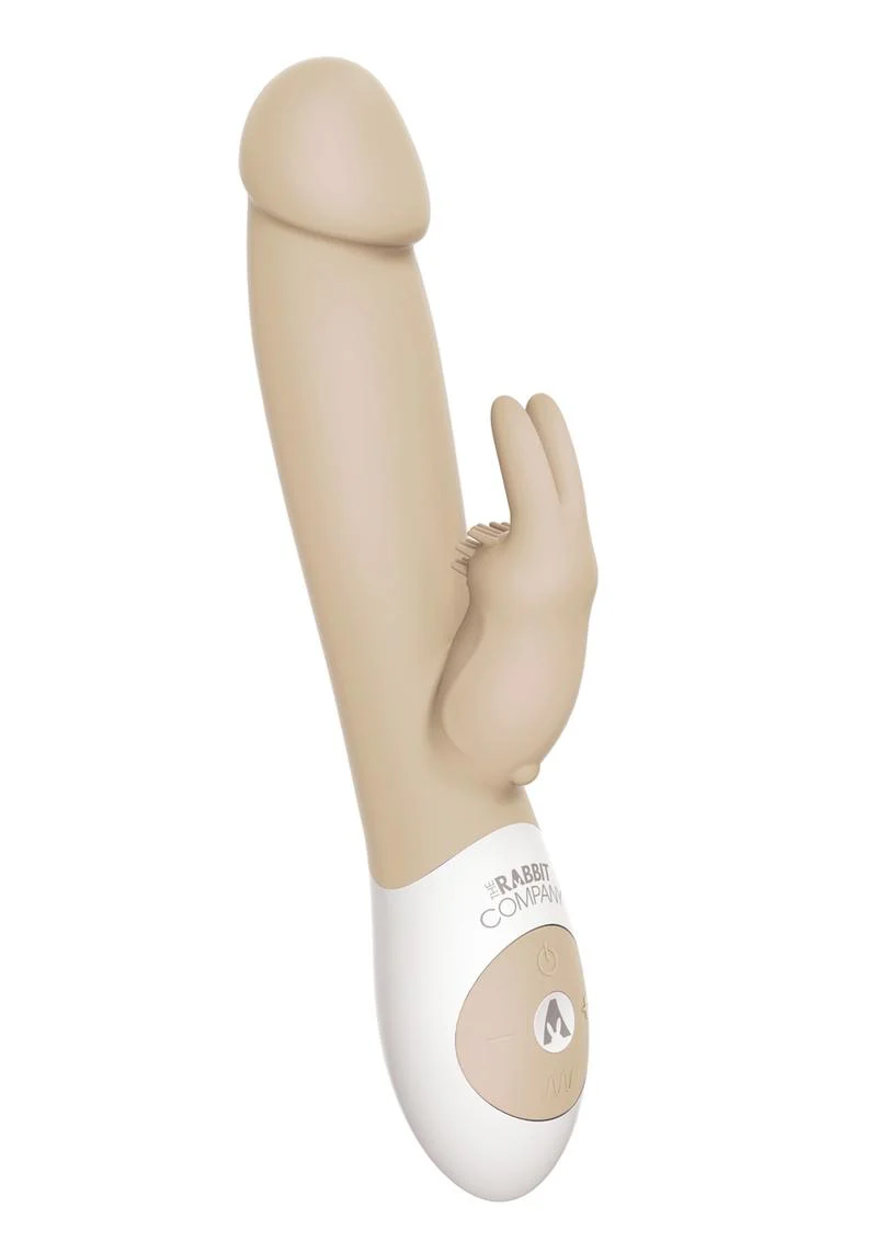 The Realistic Rabbit Rechargeable Silicone Triple Vibrator - Image 5