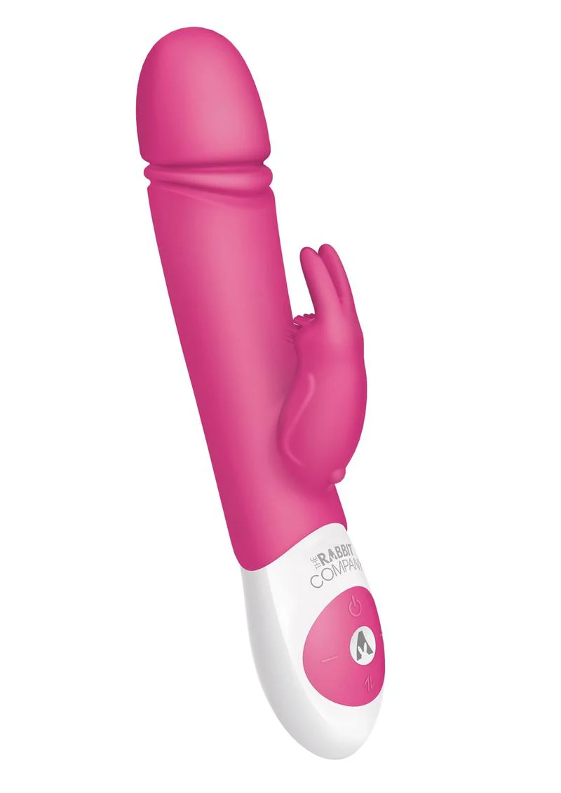 The Thrusting Rabbit Rechargeable Silicone Vibrator with Clitoral Stimulation - Image 5
