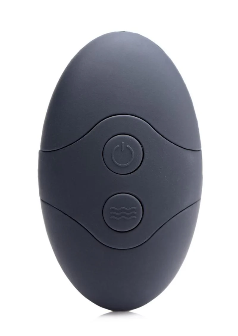 Thump-It Rechargeable Silicone Thumping Anal Plug with Remote Control - Image 3