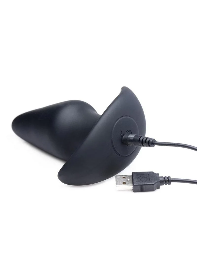 Thump-It Rechargeable Silicone Thumping Anal Plug with Remote Control - Image 8