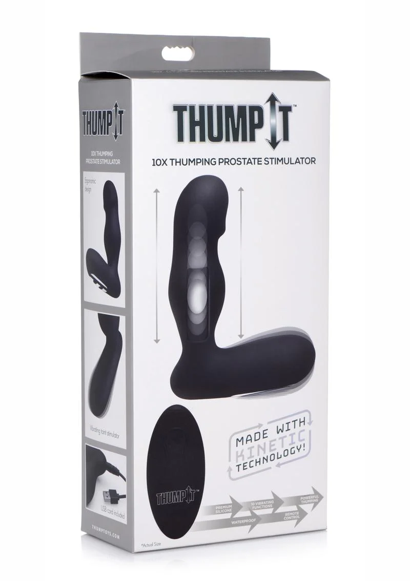 Thump-It Rechargeable Silicone Thumping Prostate Stimulator - Image 2