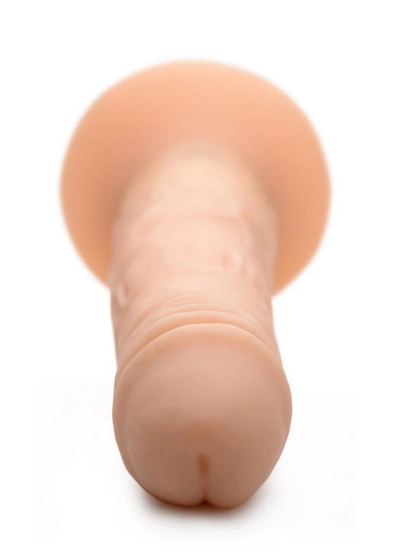 Thump It Rechargeable Silicone Thumping (Small) 7in Dildo with Remote Control - Image 4