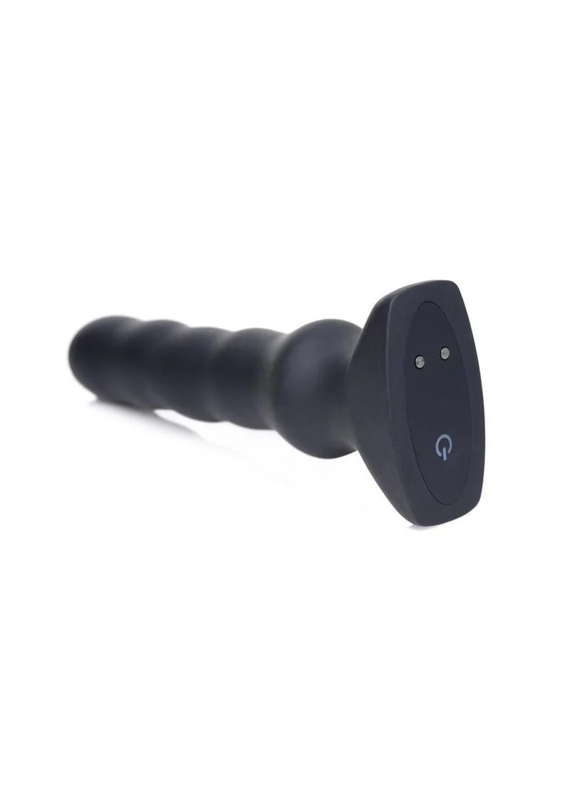 Thunder Plugs Silicone Vibrating and Squirming Plug with Remote Control - Image 4