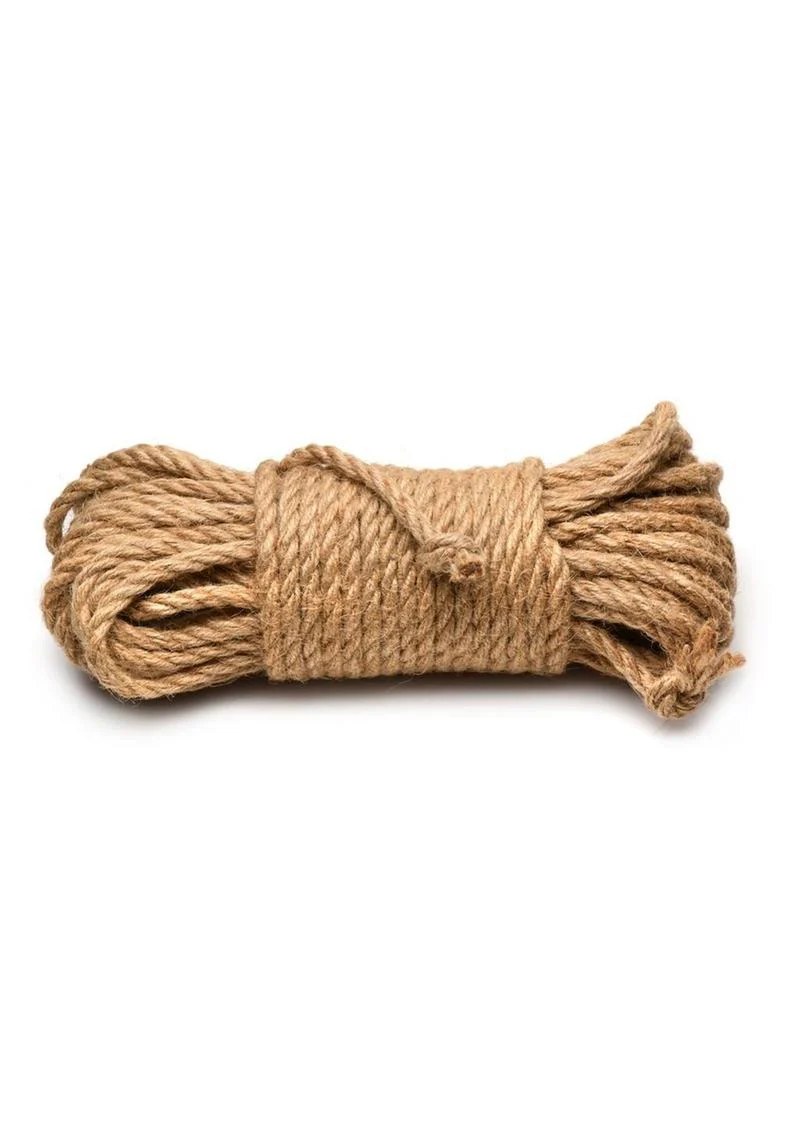 Tied Up Jute Bondage Rope - Image 3
