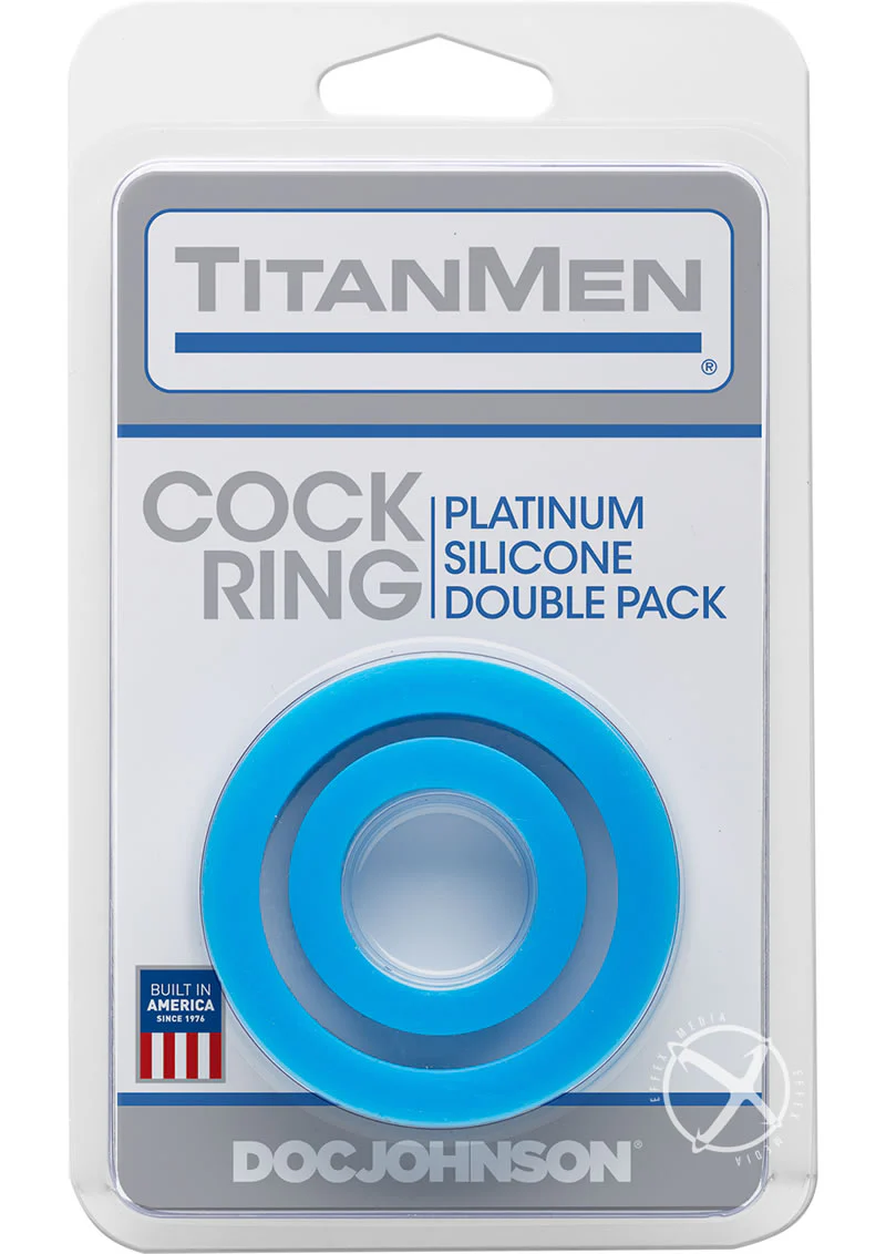 Titanmen Platimum Silicone Cock Rings - Image 4
