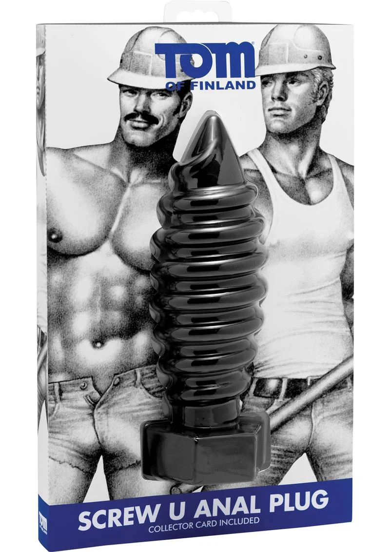 Tom Of Finland Screw U Anal Plug - Image 2
