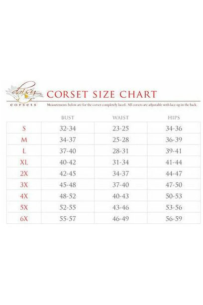 Top Drawer Double Steel Boned Green Brocade Curvy Underbust Corset - Image 2