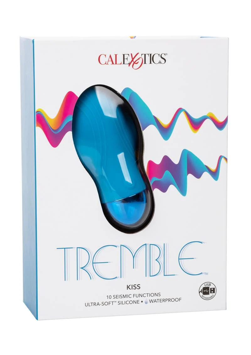 Tremble Kiss Rechargeable Silicone Vibrating Dual Density Massager - Image 2