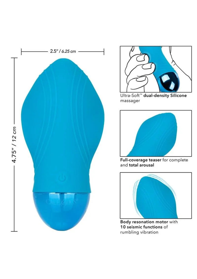Tremble Kiss Rechargeable Silicone Vibrating Dual Density Massager - Image 4
