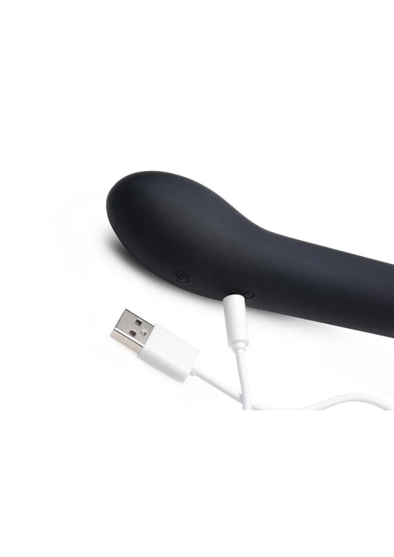 Trinity Men 10x Vibrating Silicone Rechargeable P-Spot Finger Sleeve - Image 3